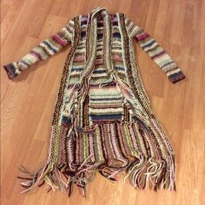 Amazing Free People sweater coat